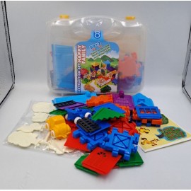 JC 50 PIESE CARINO - HOUSE BUILDING BLOCKS